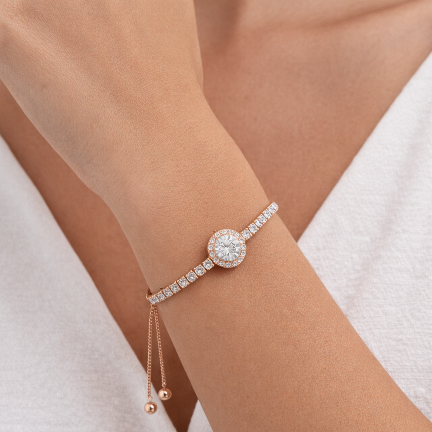 18K GoldPlatted bracelet 