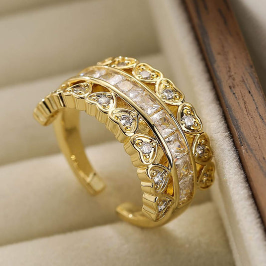 18K Gold Plated Ring