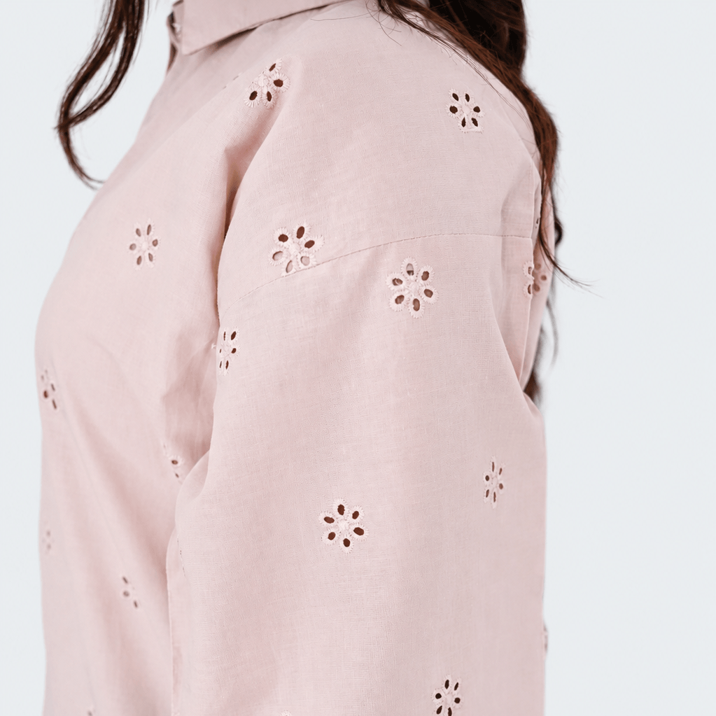 Serephine_Blush_Chikankari_Shirt