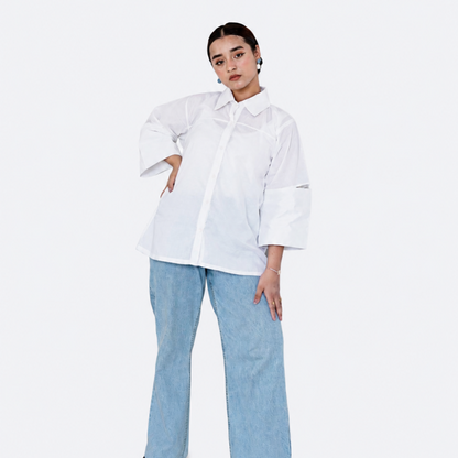 Statement Crop Shirt