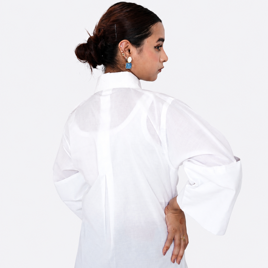 Statement Crop Shirt